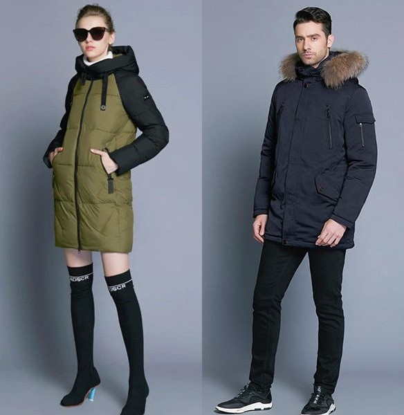Купить женскую и мужскую зимнею куртку